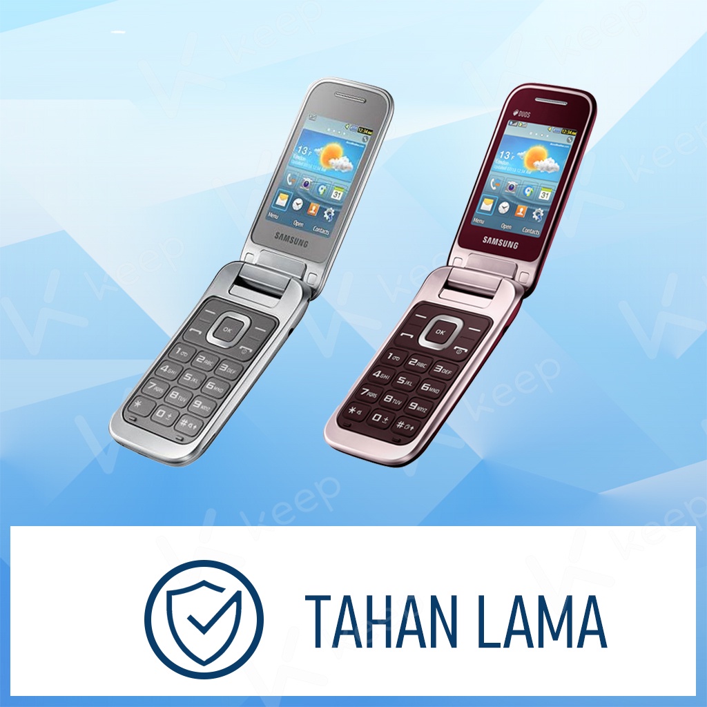 COD HP Samsung gt 3592 Ponsel Murah Samsung Folding Dual SIM Camera