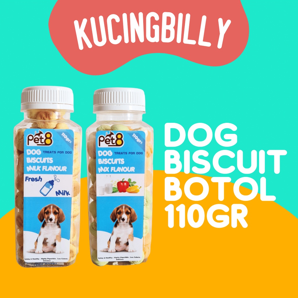 Dog biscuit botol 110gr