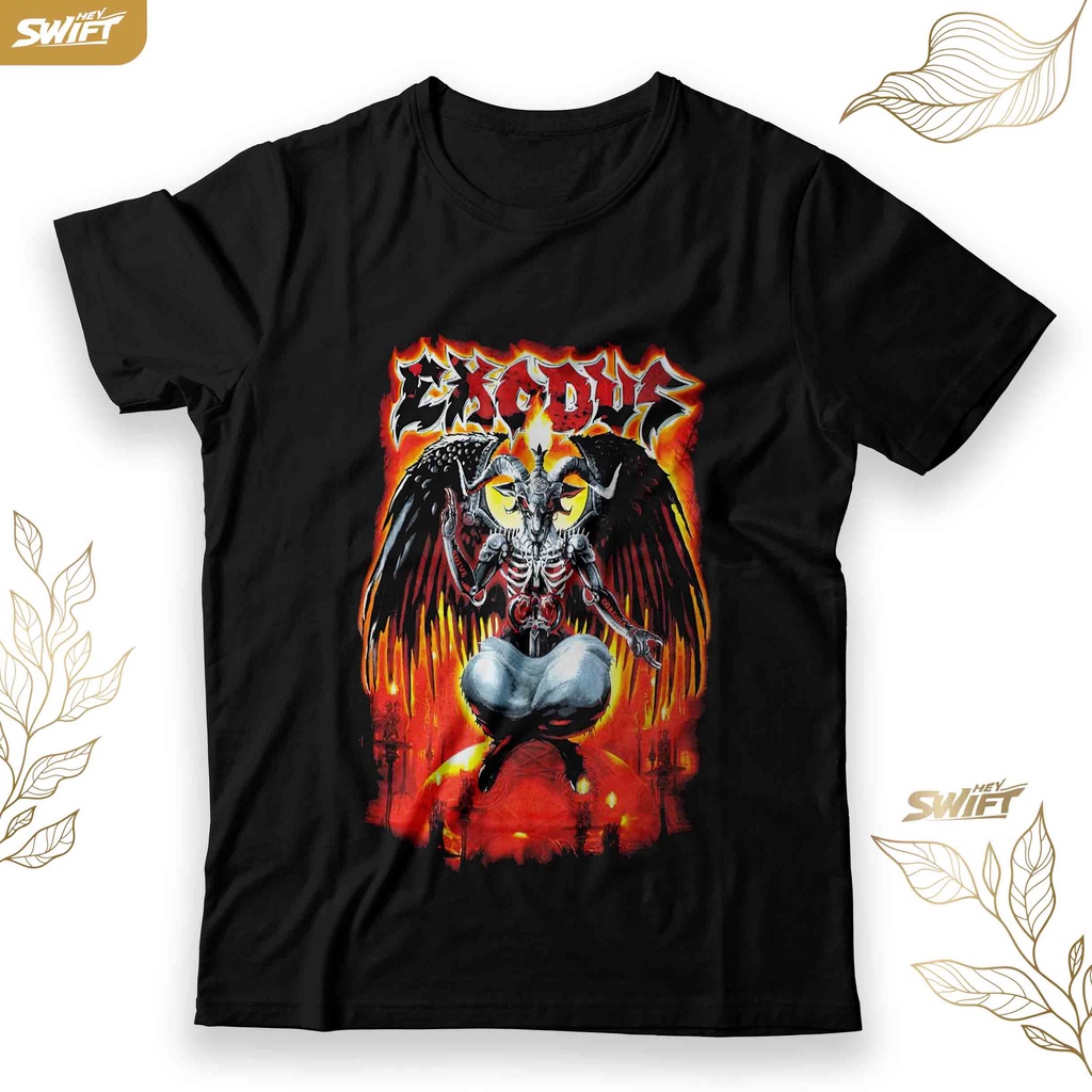 KAOS DEVIL EXODUS trash metal band TSHIRT BAJU DISTRO