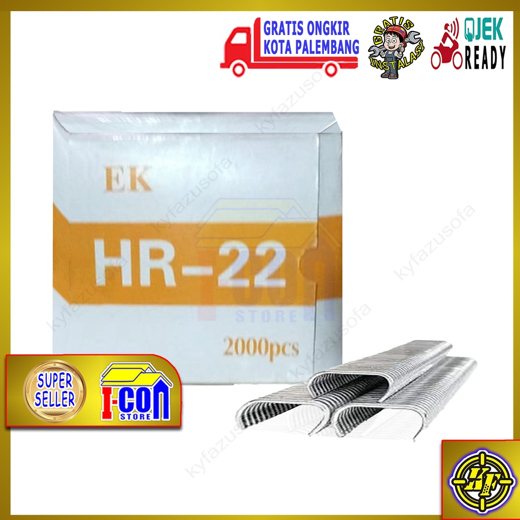

Isi Staples HR22 C-Ring HR 22 Penjepit Ring C Sarung Jok Springbed