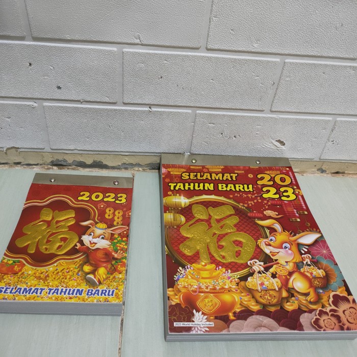 

✨NEW✨ - kalender harian besar tahun 2023 shio kelinci