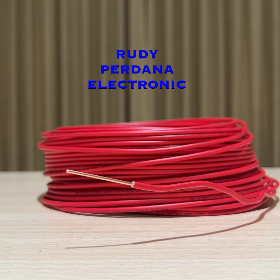 KABEL LISTRIK TUNGGAL TEMBAGA NYA LMK SNI 1x1.5MM 1 x 1.5 MM KITANI