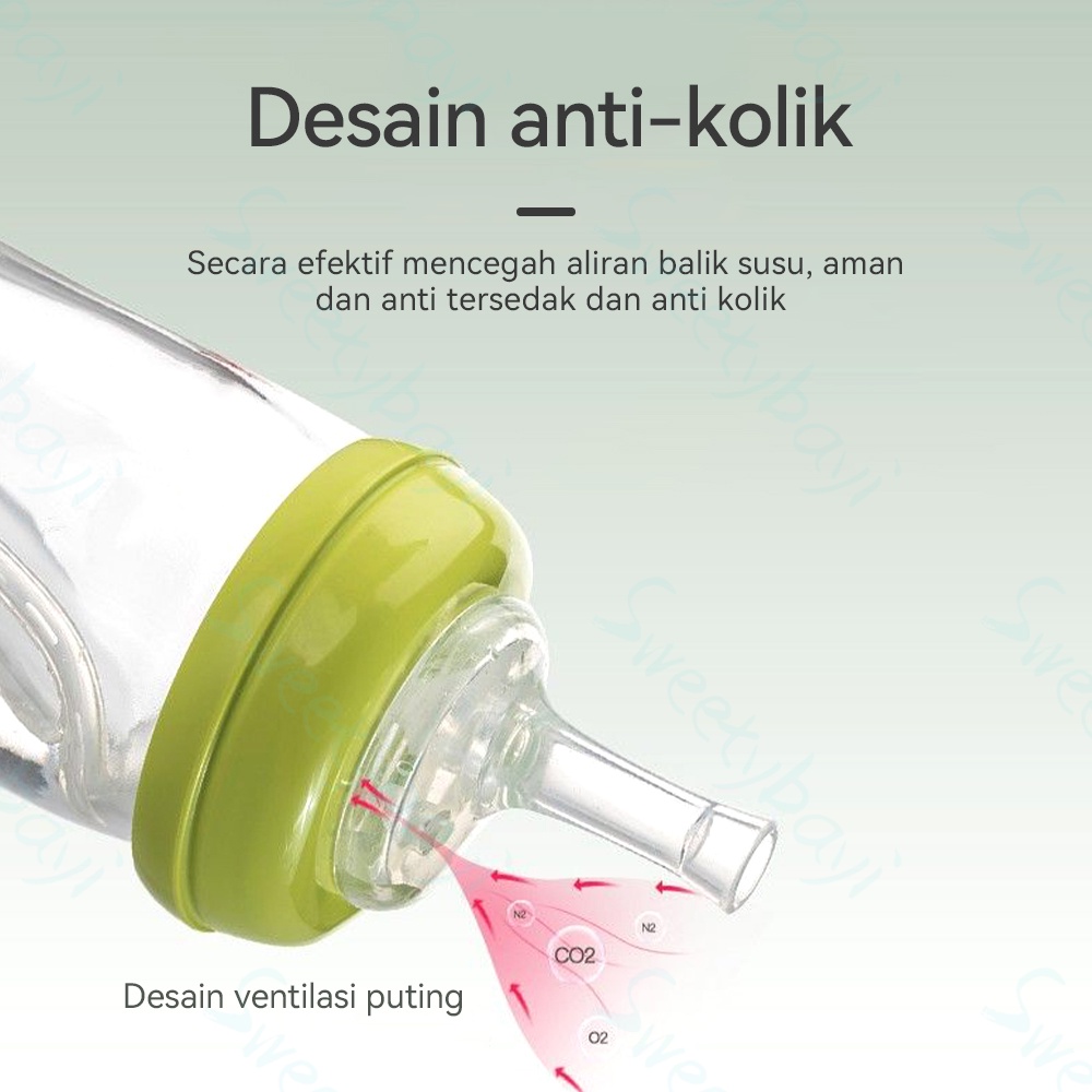 Sweetybayi Pengganti dot sedotan silikon Pengganti dot botol susu BPA Free Sedotan straw cup