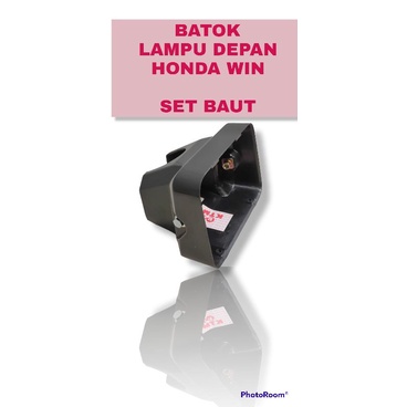 BATOK LAMPU DEPAN SET BESAR HONDA WIN100 WIN 100 TAHUN MUDA ORIGINAL APPKTM