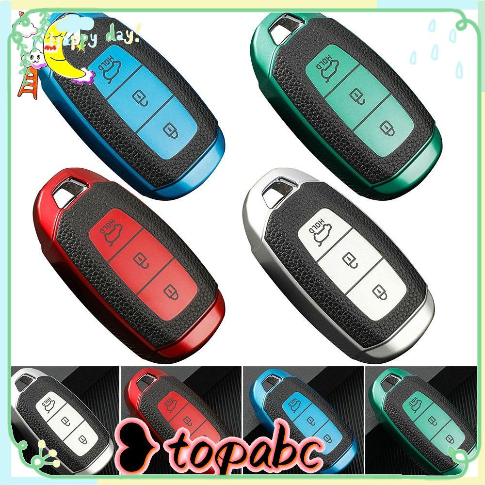 Top Remote Key Case New Aksesoris Mobil Pelindung Fob Kunci Cover