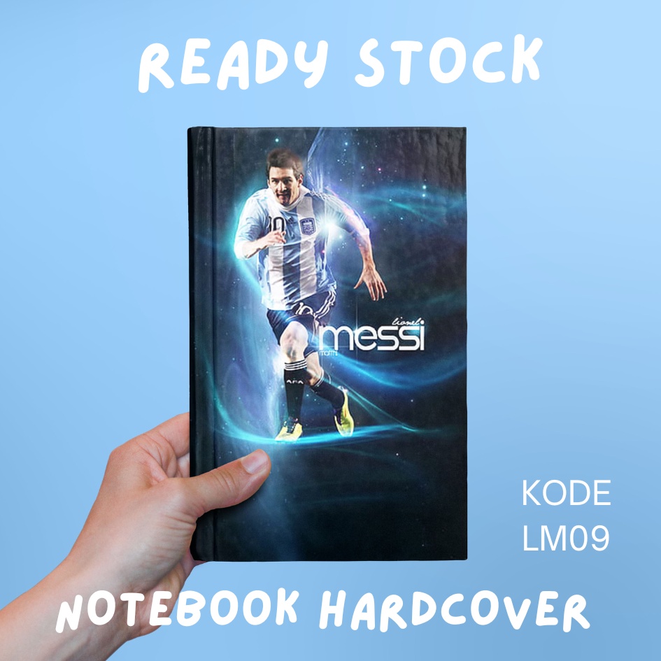 

BUKU NOTEBOOK LIONEL MESSI/ BUKU SEKOLAH/ BUKU CATATAN/ BUKU LIONEL MESSI KODE LM 09