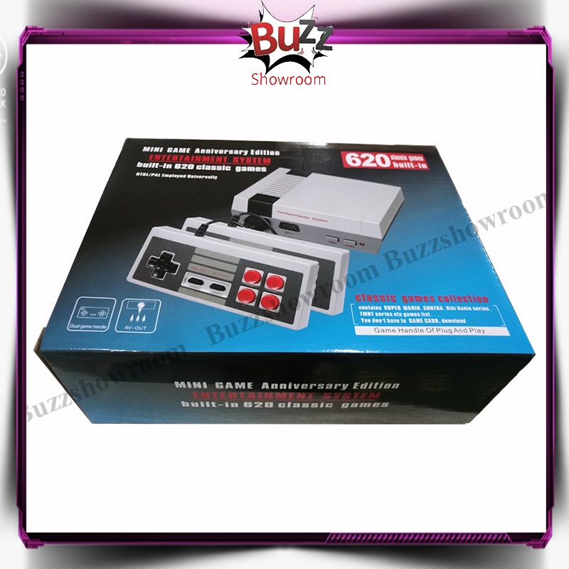 Nitendo NES 620 jadul game mario bomberman Retro Mini Classic Games