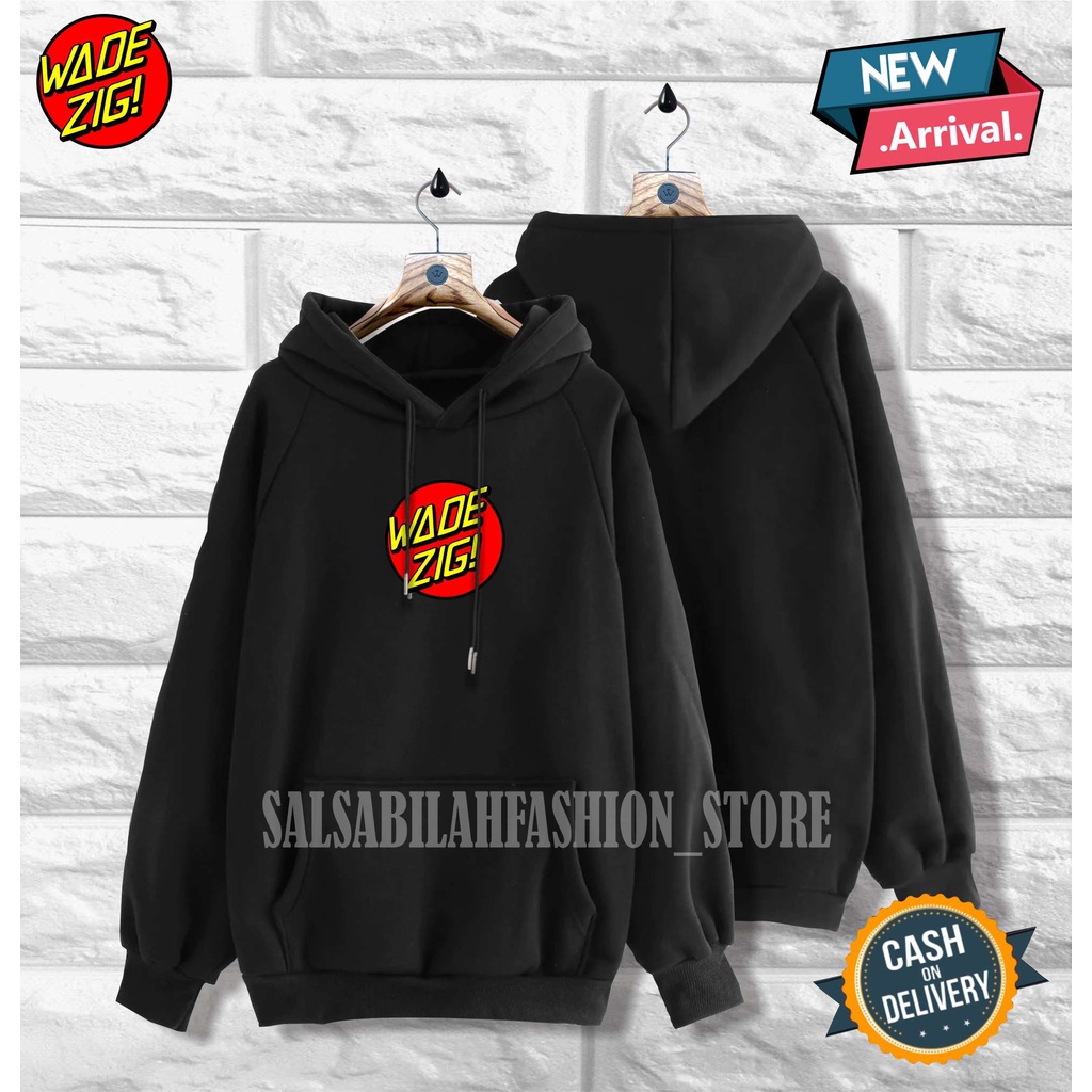 WADEZIG Jaket Sweater Distro - Sweater Hoodie Pria Dan Wanita Flece Tebal