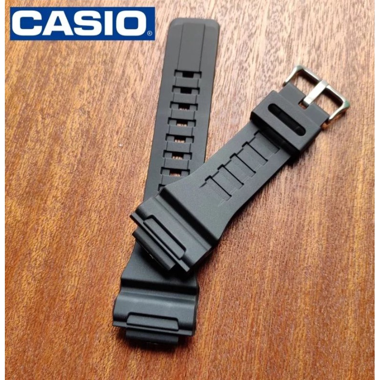 STRAP TALI JAM CASIO W-735H RUBBER STRAP CASIO W-735H