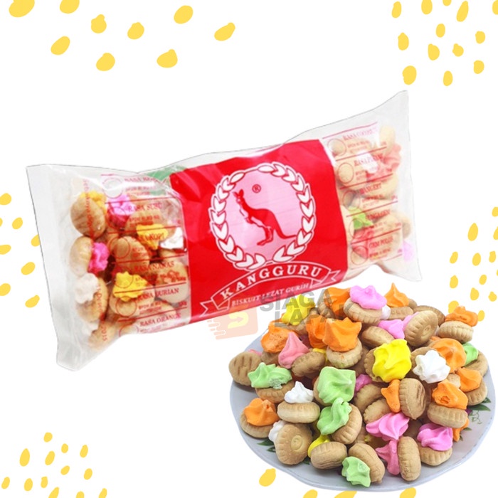 Biskuit Bunga Gem Kangguru AIM Biscuits 90gr