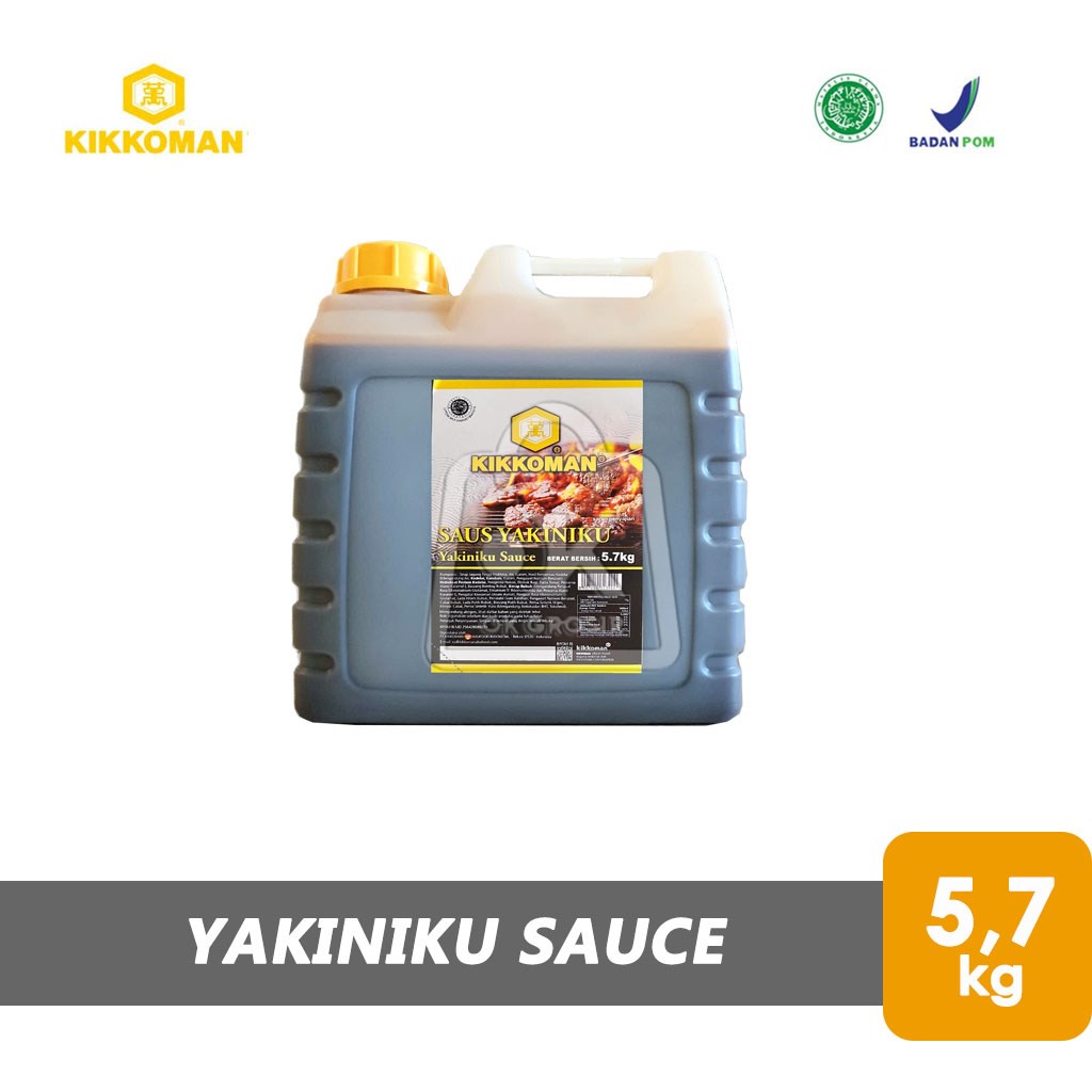 

Saus Yakiniku Kikkoman Sauce / Bumbu Daging Panggang (Jerigen 5,7kg)