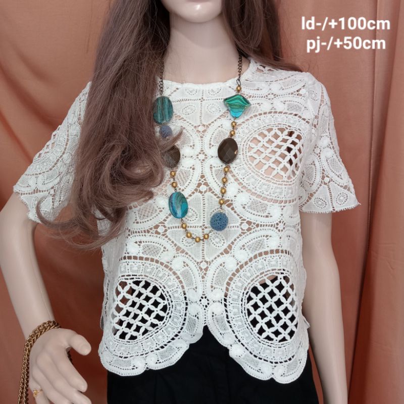 atasan wanita/blouse top wanita cewek model kekinian