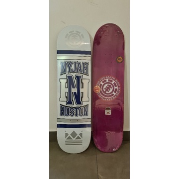 ELEMENT Nyjah Huston Logo 8.125 Inch Skateboard Deck + Griptape