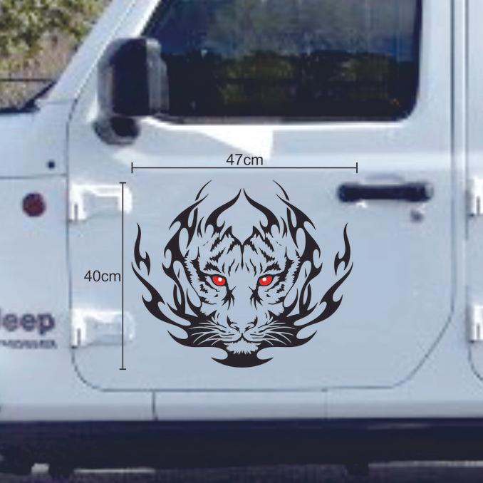 TERMURAH Cutting Sticker Mobil Stiker Macan Terkeren