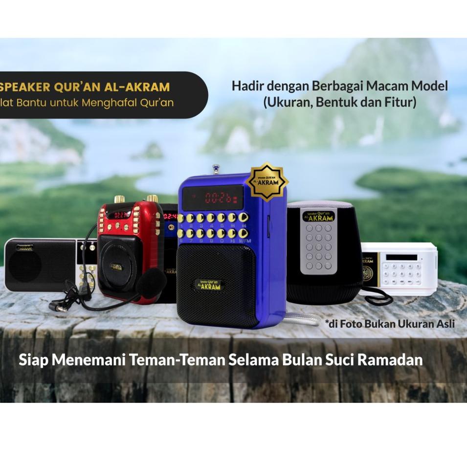 Booming 16 GB TERLARIS  [BERGARANSI] SPEAKER MUROTTAL ALQURAN AL AKRAM ORIGINAL MUROTAL QURAN BLUETO