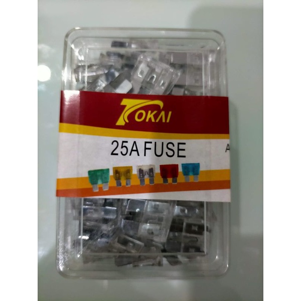 Fuse Dx Sekring Sikring Sekering Tusuk Tancap 25A