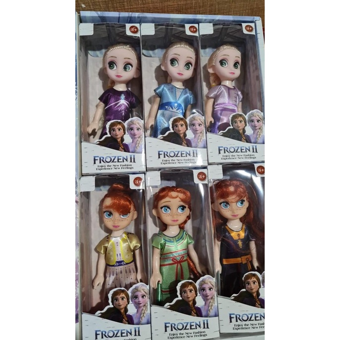 Boneka Frozen & Princess Set Isi 6