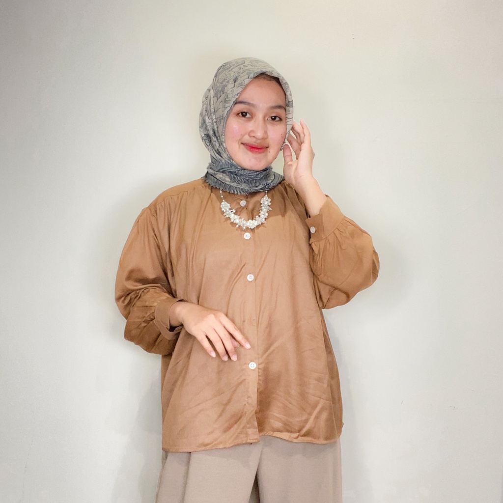 Keira Shirt // Atasan Wanita rayon twill