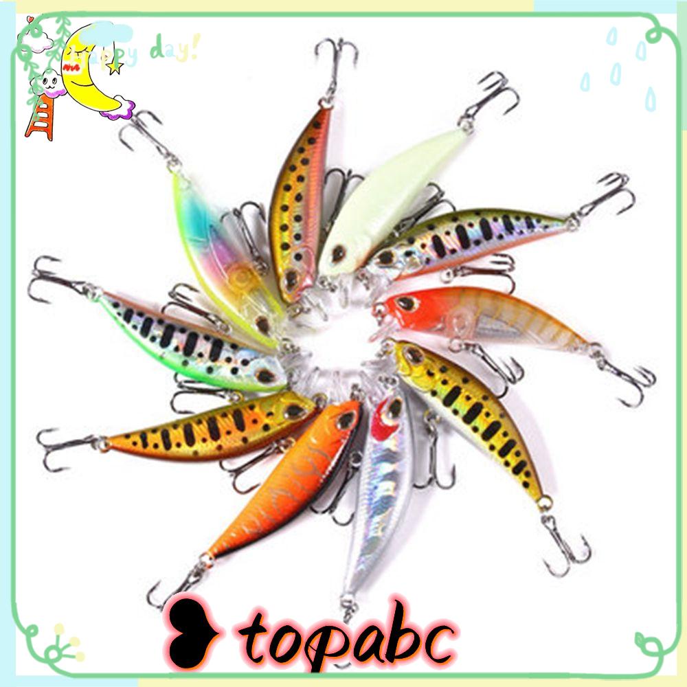 Umpan Ikan Kecil Tenggelam TOP Desain Jepang Crankbaits Striped bass Minnow Lures