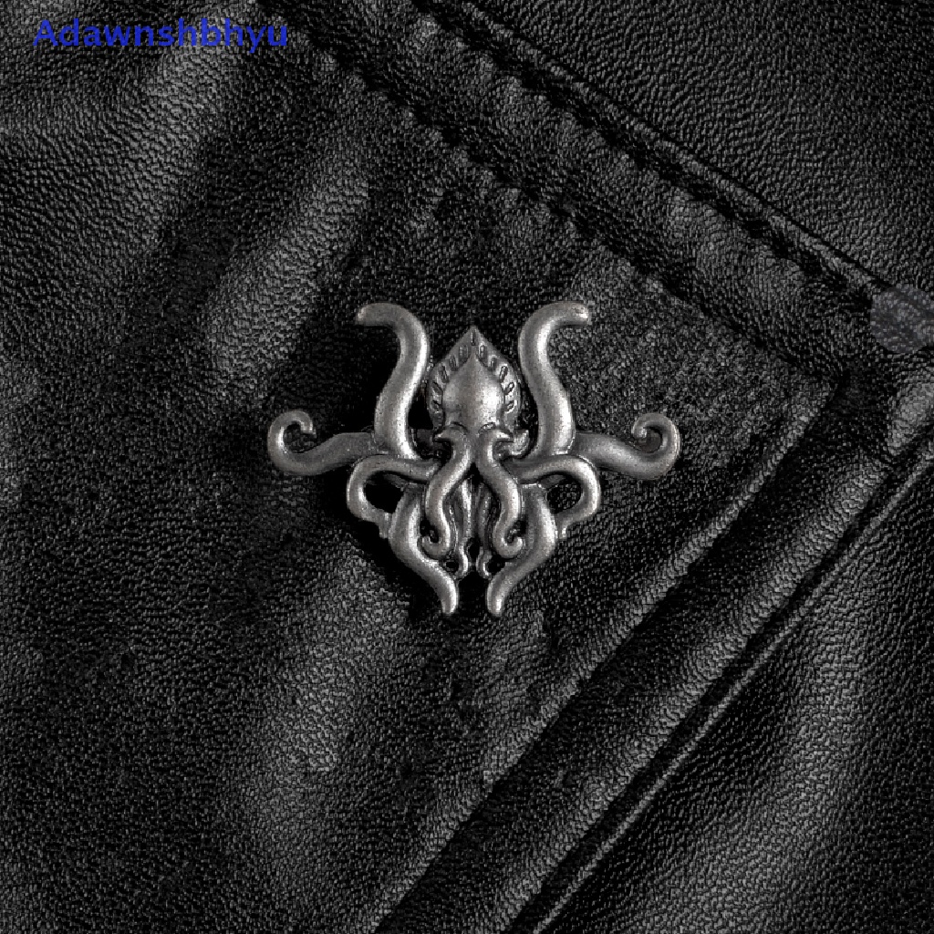 Adhyu Cthulhu Badge Bros Kerah Pin Untuk Baju Ransel Topi Perhiasan Dekorasi ID