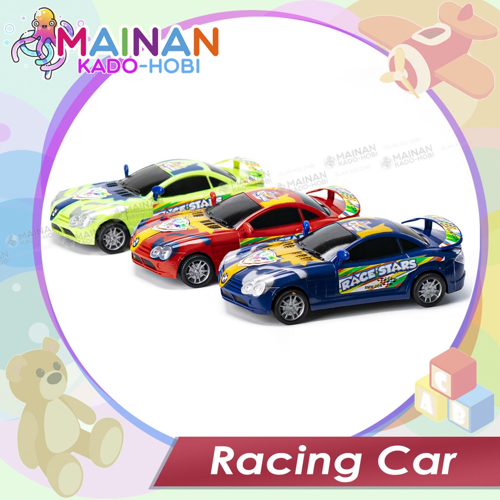 MAINAN ANAK LAKI MINIATUR RACING CAR MOBIL BALAP