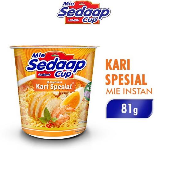 

㊚ SEDAAP Mie Instan Cup Kari Spesial 81 GR ぇ