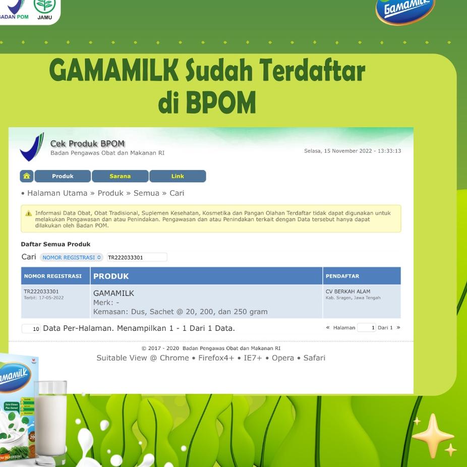 

ㅍ SUSU ETAWA GAMAT GAMAMILK - Solusi Atasi Masalah Sendi dan Tulang, Asam Urat, Rematik, Sesak Nafas, Asma, dan Bronkitis ₭