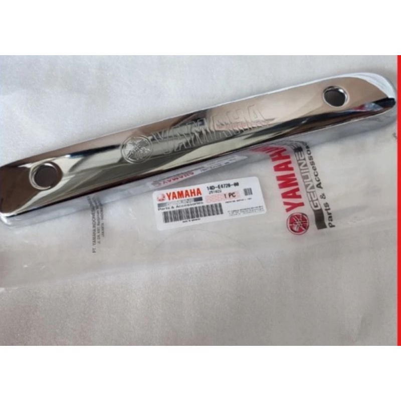 COVER TAMENG PELINDUNG KNALPOT MIO SOUL ASLI ORI YAMAHA 14D E4728 00