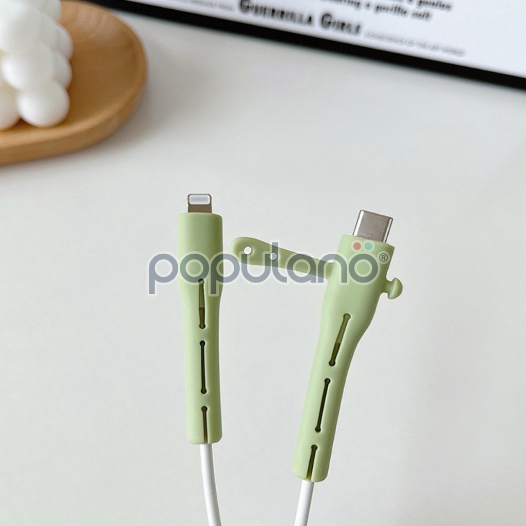 Pelindung Ujung Kabel Charger iPhone Android Cable Protector Saver Pengikat Kabel Hp