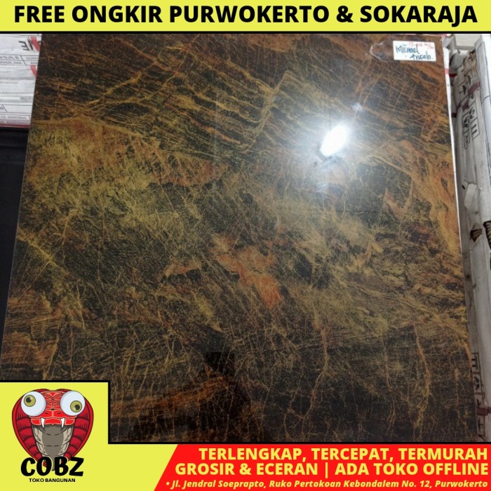 60 CM X 60 CM / COVE MICHAEL ANGELO GRANIT LANTAI TERAS PER DUS