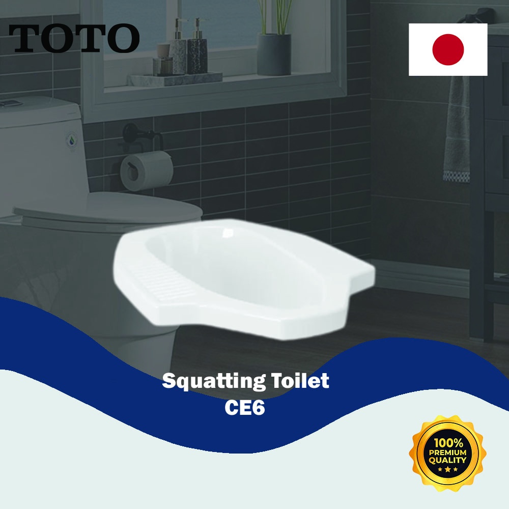 TOTO Closet Jongkok CE6