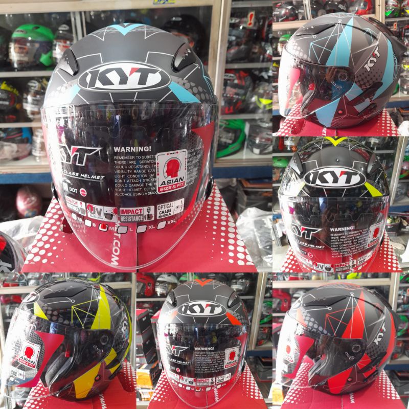 helm kyt galaxy flat R matrix  motif FLUO