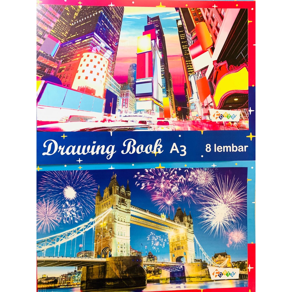 

Buku gambar FORTE uk. A3 isi 8 Lembar