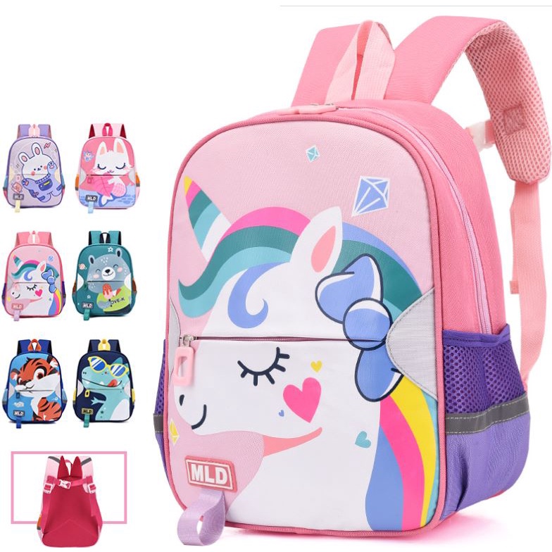 Tas backpack Anak Laki-laki / Perempuan Gambar Karakter Import CB27