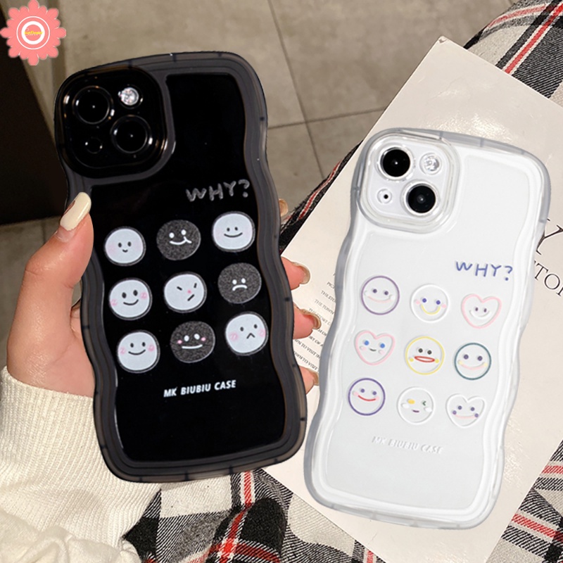 Casing Ekspresi Lucu Pasangan Vivo Y36 Y02 Y15s Y20 Y16 Y22 Y02s Y21 V20 V25E Y17 Y35 Y75 V25 Y12 Y12s Y22s Y12s Y22s Y11 Y33s Y15 Y15A Y91 Y30 Y50 Y91C Y93 Case TPU Lembut Kartun