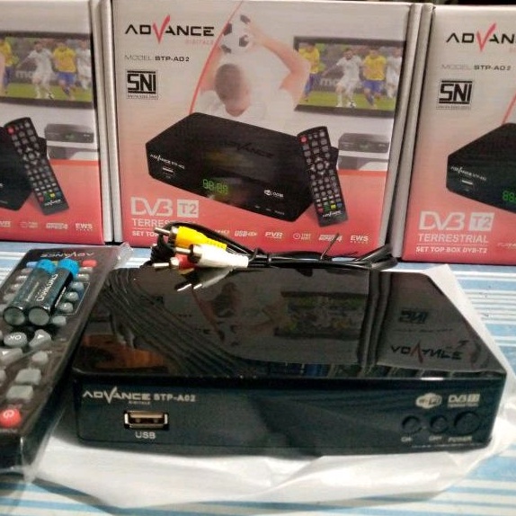 ADVANCE,SET TOP BOX/ KOMPLIT SIAP PAKAI