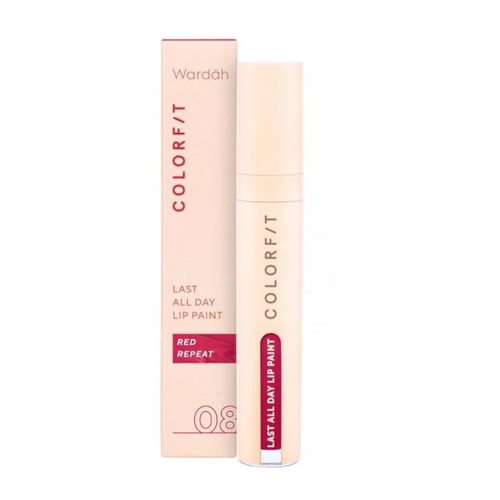 Wardah Colorfit Last All Day Lip Paint - Lip Cream - Lipstik