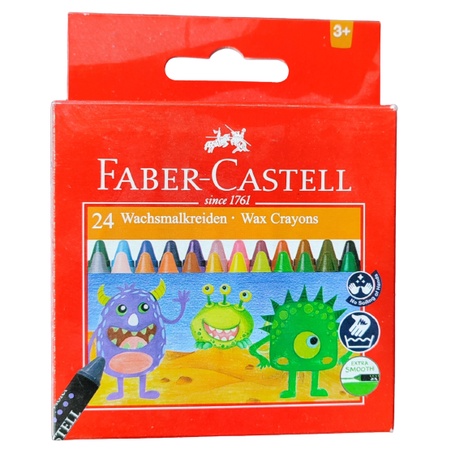 

crayon Fabercastell Wax Crayon Regular 12 #120043
