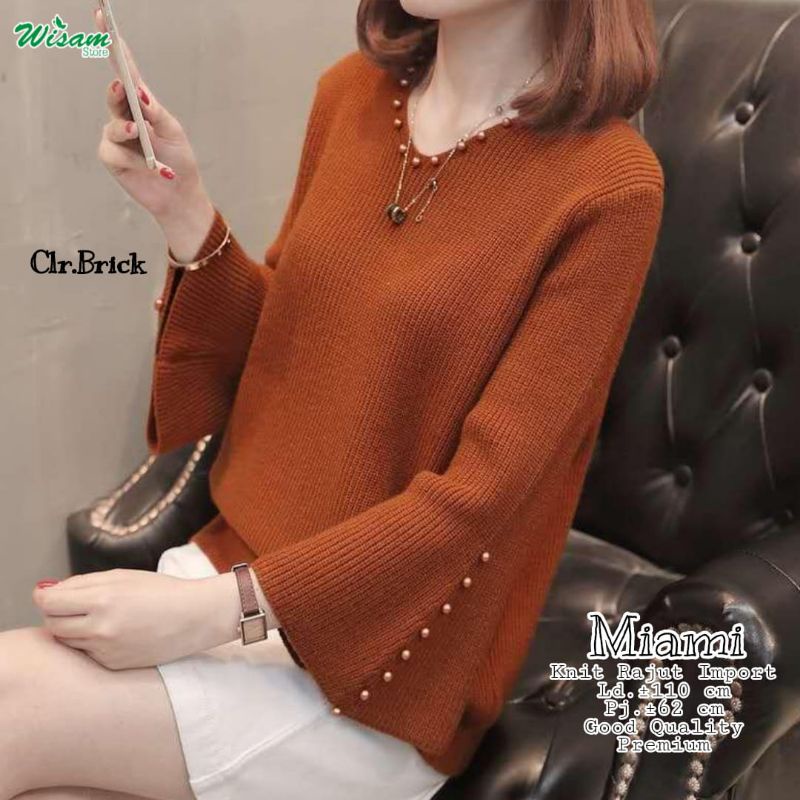 Miami knit rajut import by Wisam