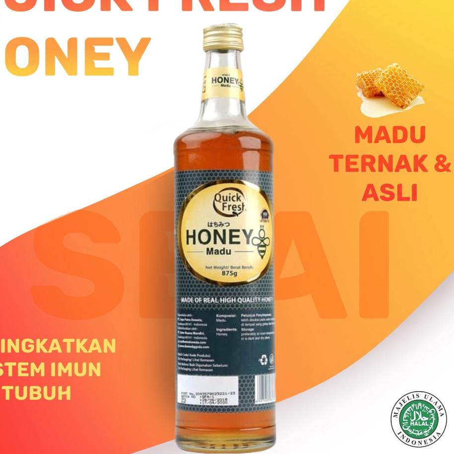 

(PROMO KHG40) Quick Fresh Madu Honey 875 gr ✷