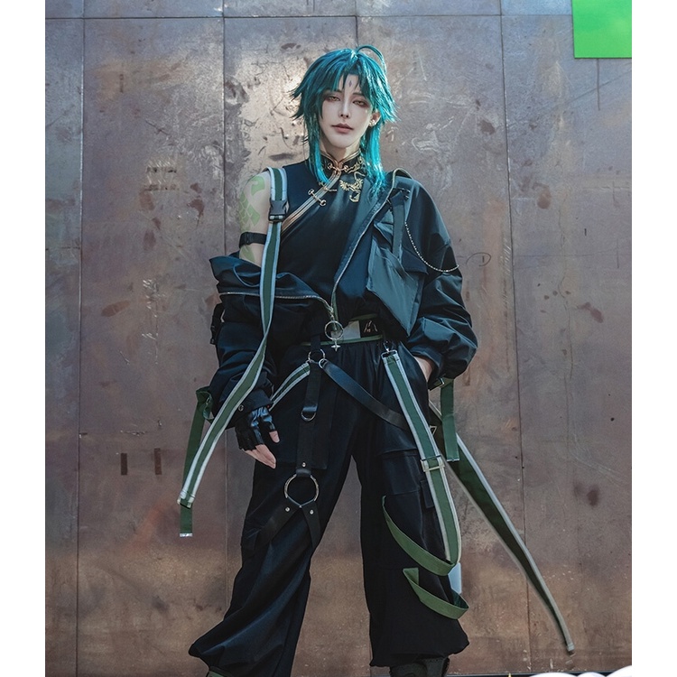 Xiao Doujin Cosplay Game Genshin Impact Cosplay Costume 1/3 delusions Genshin Impact Xiao Doujin Bla
