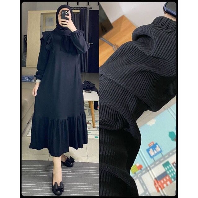 ALFAZZA STORE - ILMIRA DRESS - JUMBO - PREMIUM - FASHION TERBARU - GAMIS WANITA - TERMURAH