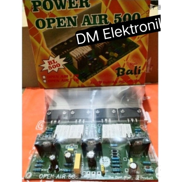 KIT POWER AMPLIFIER 500W  Mono open AIR