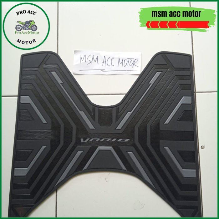 Karpet Vario 125 New 2022 2023 Full Karet Premium pnp juga untuk Vario 125 2019 2020 2021 (pro acc motor)