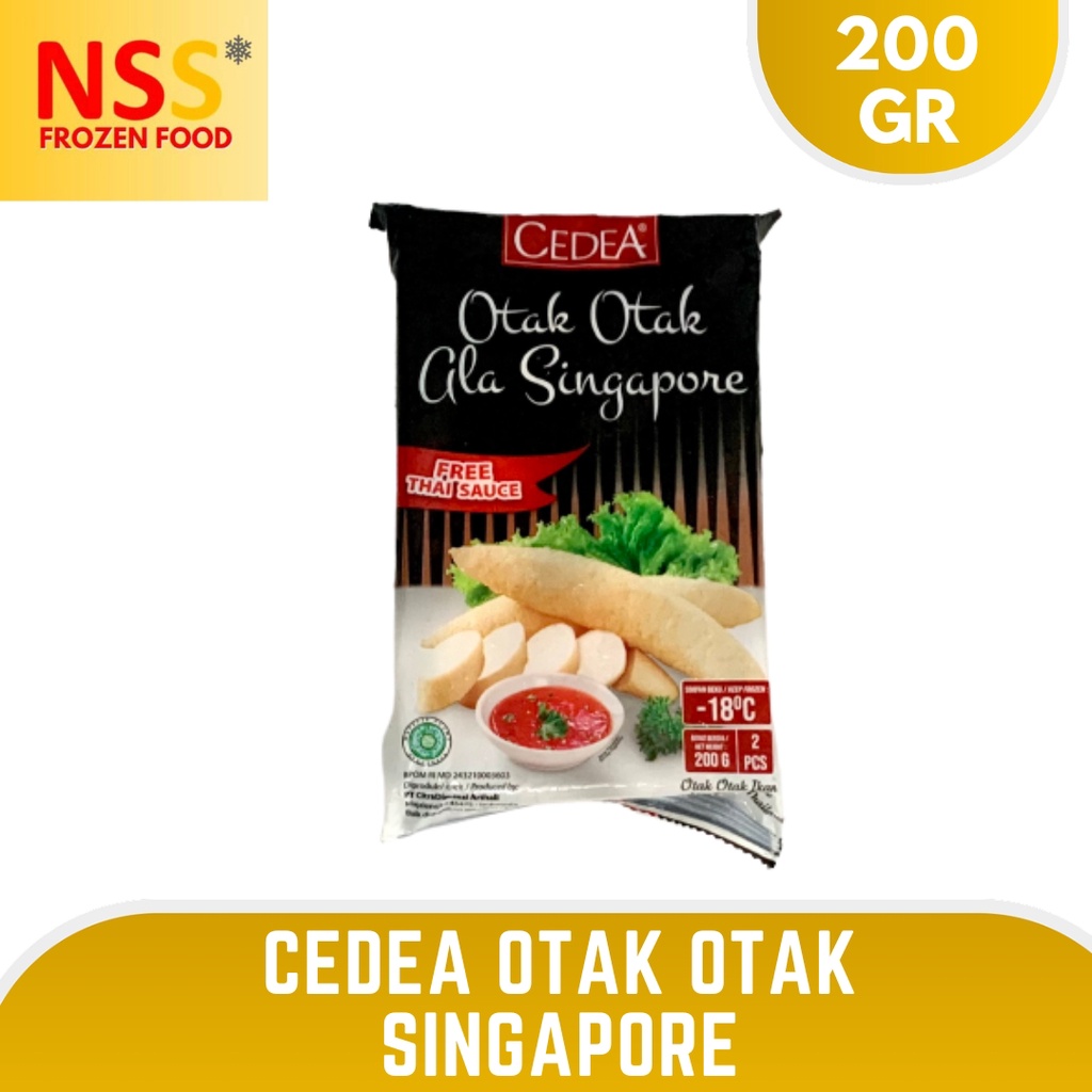 

CEDEA OTAK OTAK SINGAPORE 200 GR