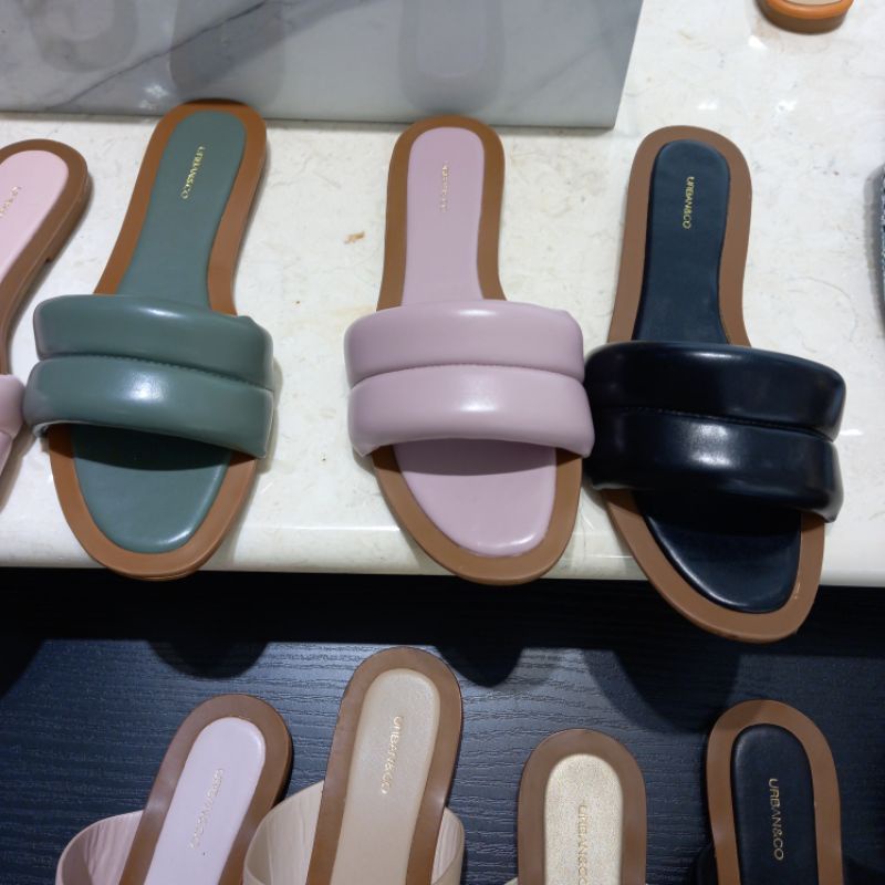 URBAN&Co ORIGINAL SALE Sandal Sepatu Flatshoes Higheels Wedges Slippers