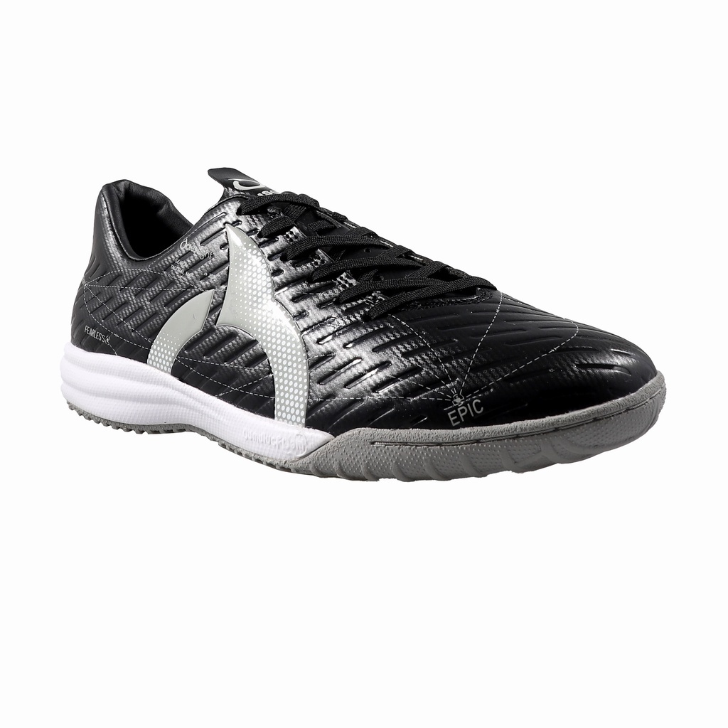 SEPATU FUTSAL ORTUSEIGHT FORTE SOLSTICE IN - BLACK SILVER (100% ORIGINAL)