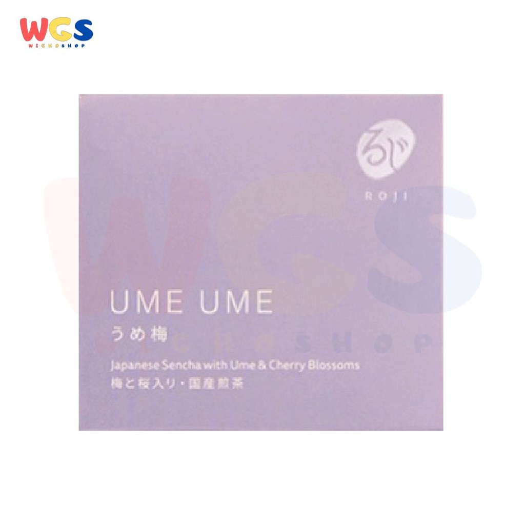 Roji Tea Bag Ume Ume Japanese Sencha with Ume and Cherry Blossoms 1 Silken Sachet