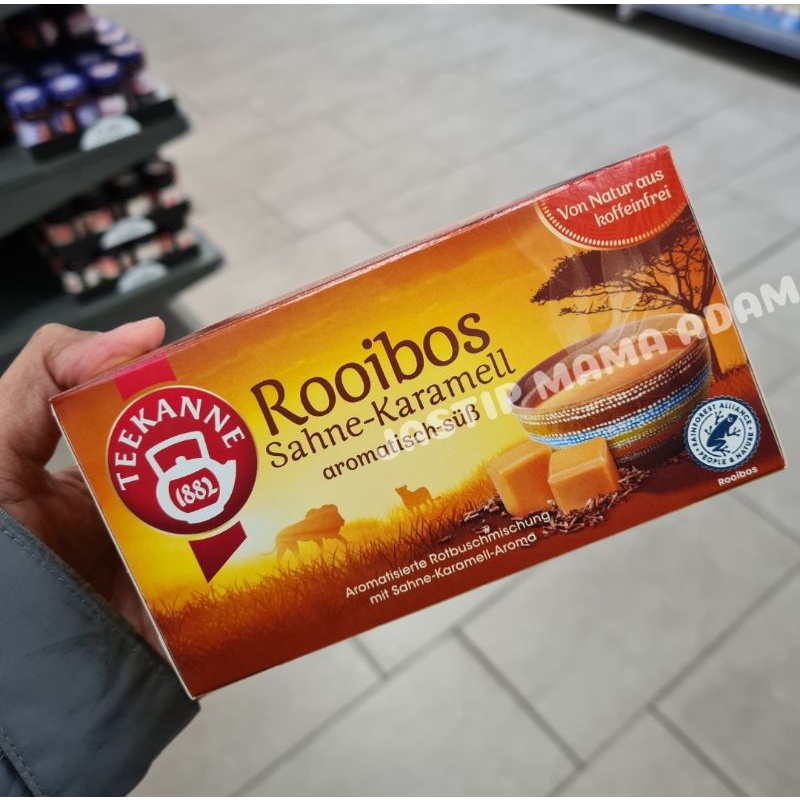 

Teekanne Rooibos Sahne Karamel