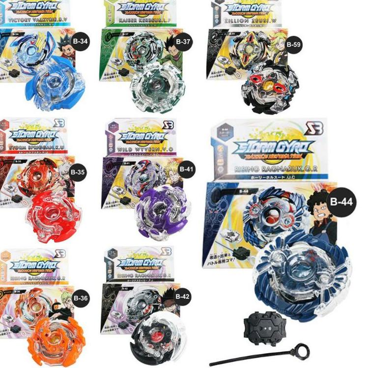 Beyblade / Gangsing / Gasing Burst dan Launcher (Tanpa Handel) [BDL.11De22ғ]